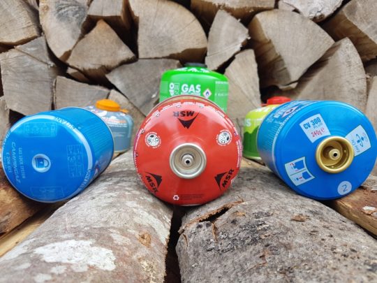 Cartouche de gaz Butane (lot de 4) BRUNNER Camping-car Caravane