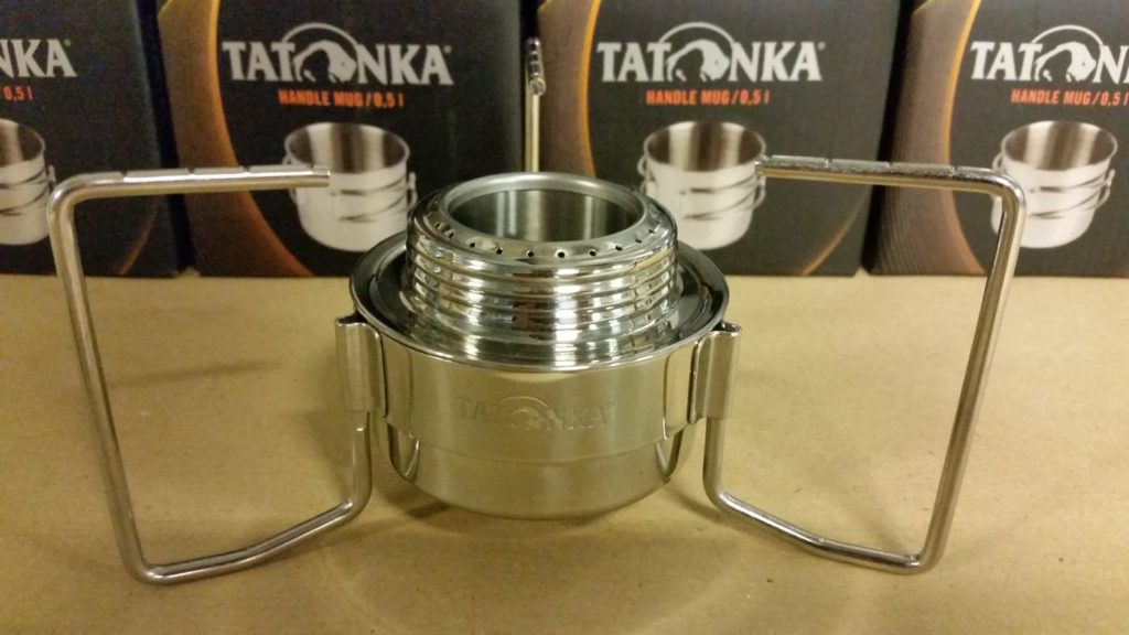Brûleur D’alcool Tatonka En Acier Inoxydable – Compact, Léger, Parfait Pour Le Camping Ou Les Sorties