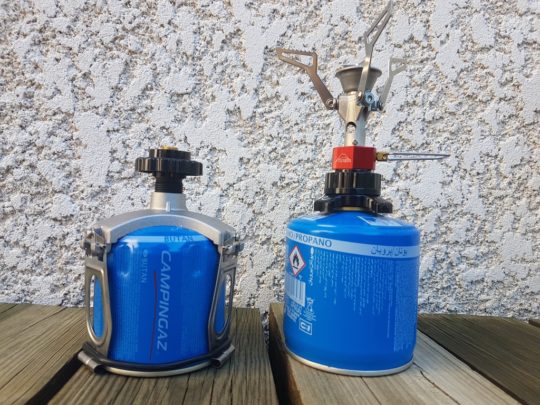 Lot De 2 Adaptateurs De Recharge Pour Cartouches De Gaz Camping - Propane, Valve Extérieure, Idéal Pour Réchaud Et Barbecue En Plein Air